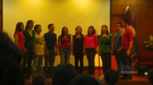 Performance by UP Concert Chorus